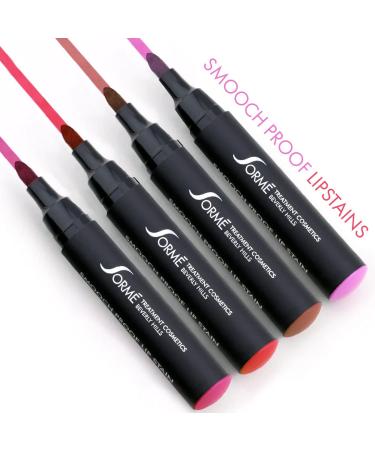 Sorme' Treatment Cosmetics Smooch Proof Lip Stain in Venom - Long-Lasting Lip Color - Buy Online on GoSupps.com