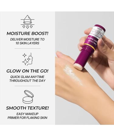 Calcium Volume Multi Balm Collagen Moisturizing Stick For Deformation Wrinkles Hydration Almond & Vitamin E for Lip Balm Eye Cream Neck2pcs - Buy Online on GoSupps.com