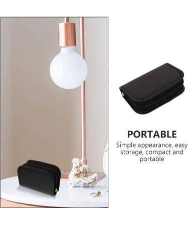 EXCEART Diabetic Travel Case - Portable Glucose Meter Carrying Bag with Mesh Pocket - Blood Sugar Organizer & Pills Holder - Black - Buy Online on GoSupps.com