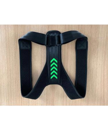 Posture Corrector Back Brace for Men & Women | Upper Spine Support & Pain Relief | Black - Buy Online on GoSupps.com