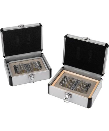 Optical Lens Optometry Rim Case 22 Pcs Ophthalmic Trial Lenses with Optical Progressive Lens Professional Eye with Aluminum Storage Case for Protection Acces Optometry Lens Set 21 * 17 * 8CM B B 21*17*8CM - Buy Online on GoSupps.com
