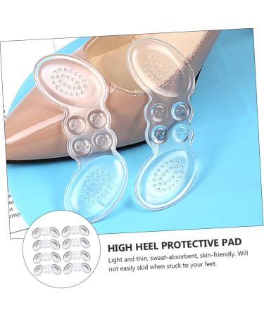 Buy Gatuida 4 Pairs Anti-Drop Heel Stickers - Transparent Adhesive Pads for High Heels - Shoe Insoles & Foot Care Solutions - International Shipping Available - Buy Online on GoSupps.com