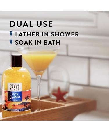 Find Your Happy Place Catching the Sunrise Bath & Shower Gel | Refreshing & Energizing International Shipping - Buy Online on GoSupps.com