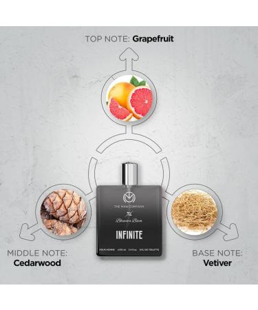 SENTA Men Infinite EDT Perfume Men - 100ml | Premium Long Lasting Fragrance Spray | Gift for Husband Boyfriend - Buy Online on GoSupps.com
