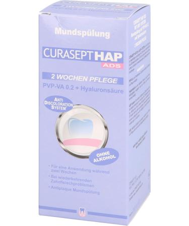 CURASEPT HAP020 PVP-VA 0.20% + Hyaluron Mouthwash 200 ml | Best International Shipping & Oral Care Solution - Buy Online on GoSupps.com