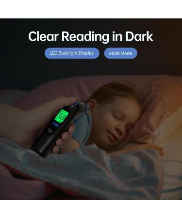 Buy Digital Infrared Ear Thermometer for Baby & Adults - Includes 24 Disposable Caps - Fast International Shipping - Buy Online on GoSupps.com
