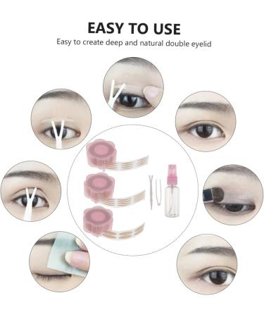 FOMIYES 2 Sets Double Eyelid Sticker Self- Adhesive Duct Tape Supplies Invisible Eyelid Tape Natural Invisible Tape Transparent Tape Eyes Adhesive Strip Glue Pink - Buy Online on GoSupps.com