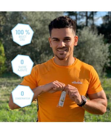  NUTRIPURE Nutripure | Raw Organic Bar | Cocoa Hazelnut Protein Bar | Vegan and Organic | Rich in Dates Cocoa Butter and Dried Fruit | Healthy and Delicious Snack Preservative-Free | Pack of 6 | Made in France - Buy Online on GoSupps.com