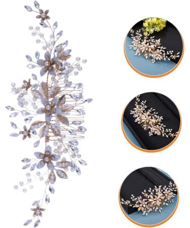 Healeved Headgear Wedding Pearl Hair Comb Bridal Hair Decor Bride Headdress Wedding Headdress Wedding Hair Accessories for Brides Wedding Hair Comb Wedding Bridal Hair Comb Bride Hair Comb - Buy Online on GoSupps.com