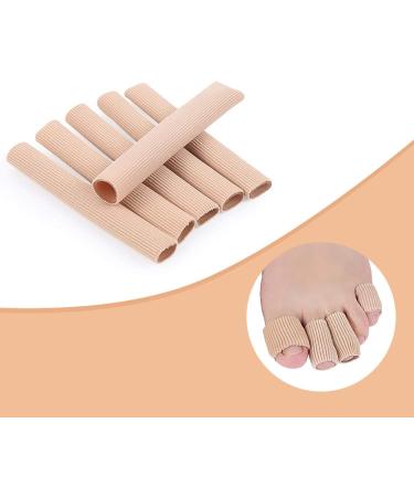 Elastic SEBS Nylon Toe Protector Pads - Soft Pain Relief Blister Guards for Men & Women | Size S 15cm - Buy Online on GoSupps.com