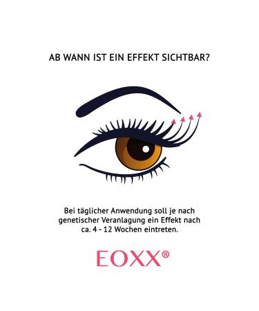 Eoxx Eyelash & Eyebrow Serum - 4ml Lash Booster for Fast Growth | Test Winner for Eyelash Extensions | Made in Germany - Buy Online on GoSupps.com