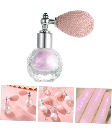 FOMIYES 4pcs High Gloss Dusting Spray Hair Gel Hair Glitter Highlighter Powder Spray for Body Miss Face 7.5x7cm x4pcs Purplex4pcs - Buy Online on GoSupps.com