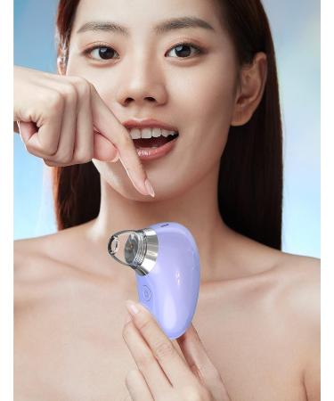 Pore Vacuum with Camera for Blackhead Removal - Real-Time Pore Minimizer and Acne Treatment Tool (Purple) - Buy Online on GoSupps.com
