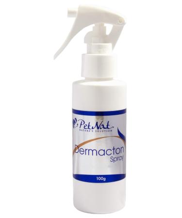 Petnat Dermacton Spray for ITCHY Dogs - Professionally recommended for itching & hair loss. Stops itching and scratching soothes skin & promotes hair regrowth naturally - Buy Online on GoSupps.com