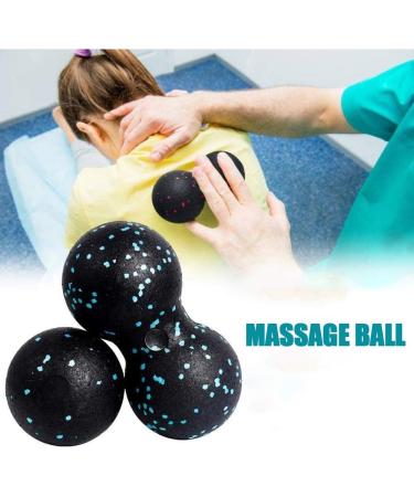 Calayu Self-Massage Ball Set - Peanut & Lacrosse Balls for Muscle Relief Spine & Fascia Therapy | Acupressure & Plantar Fasciitis Relief - Buy Online on GoSupps.com