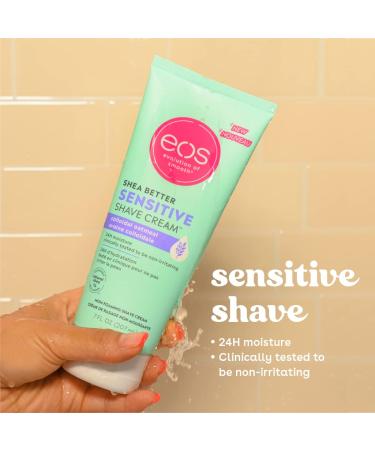 eos Limited Edition Holiday Body Collection Winter Skin Essentials Gift Set Sensitive Shave Cream & Vanilla Cashmere Body Cream 24-Hour Hydration 2-Pack - Buy Online on GoSupps.com