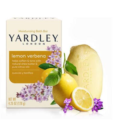 Yardley Yardley London Moisturizing Bath Bar Lemon Verbena 4.25 Ounce (Pack Of 24) Lemon Verbena 24 count 24 Count (Pack of 1)