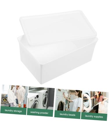 NOLITOY Box Sheet Laundry Storage Box Plastic Drawers Organization Bucket Fragrant Chic 16.8X11X7.5CM White - Buy Online on GoSupps.com