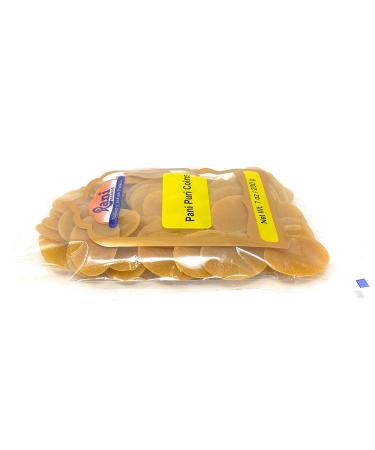 Rani Pani Puri Coins 7oz (200g) - Uncooked & Microwaveable Wheat Semolina Coins | Vegan & Non-GMO - Buy Online on GoSupps.com