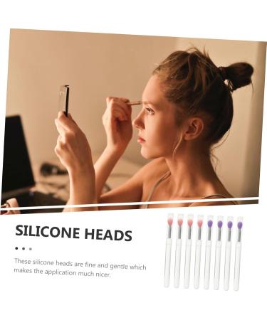 MAGICLULU 8pcs Silicone Lip Brush Eyeshadow Brush Silicone Makeup Applicator Lipstick Brush Lip Mask Applicator Eyeshadow Make up - Buy Online on GoSupps.com
