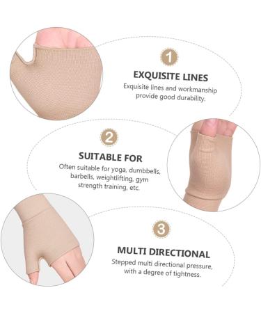 Buy Healvian Fingerless Mittens - Thumb Support Sleeve & Carpal Tunnel Relief - 3 Pairs Warm Wristband - Buy Online on GoSupps.com