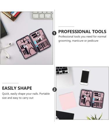 Premium Stainless Steel Nail Set - Nail Clippers & Pedicure Kit for Perfect Fingernail & Toenail Care - Buy Online on GoSupps.com