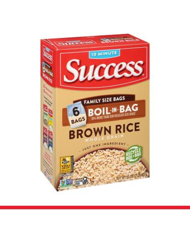 Success Boil-in-Bag Brown Rice - Quick & Easy 32oz Meals - Buy Online on GoSupps.com