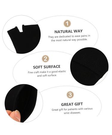 FRCOLOR Compression Wrist Brace Gloves - Carpal Tunnel Support & Thumb Stabilizer - 2 Pairs for Pain Relief - Buy Online on GoSupps.com