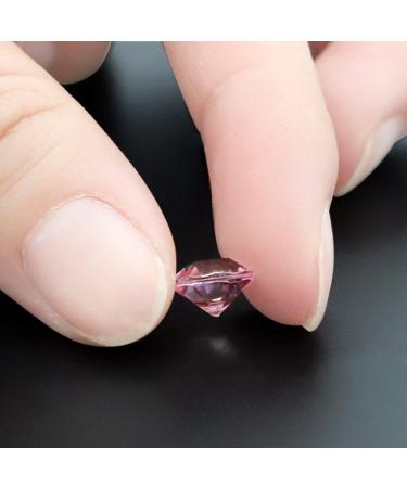 OUTUXED 1500pcs Pink Diamonds 0.3 (8mm) Crystal Gems - Party Decor Vase Filler Wedding Bridal Shower Scattering - Buy Online on GoSupps.com