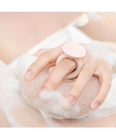 Shower Sponge for Body - Set of 2 Bath Courtesy Soap Balls for Women | Exfoliating & Refreshing Shower Experience - Buy Online on GoSupps.com