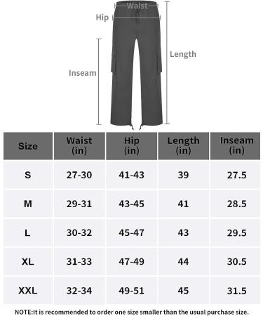 LYRXXX Men's Black Cargo Pants - Large Size | Casual Hiking & Workout Joggers - Buy Online on GoSupps.com