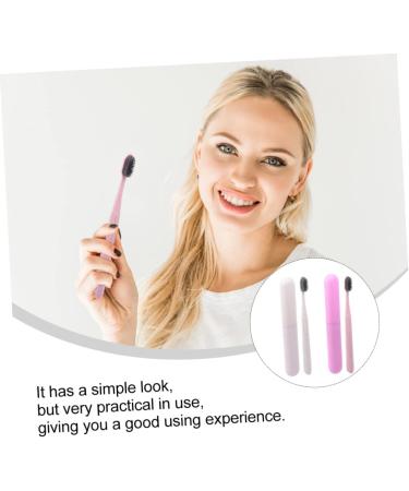 Minkissy 4-Piece Portable Toothbrush Set with Travel Case | Children's Toothbrush & Natural Toothpaste for Gum Care - Ideal for Travel - Buy Online on GoSupps.com