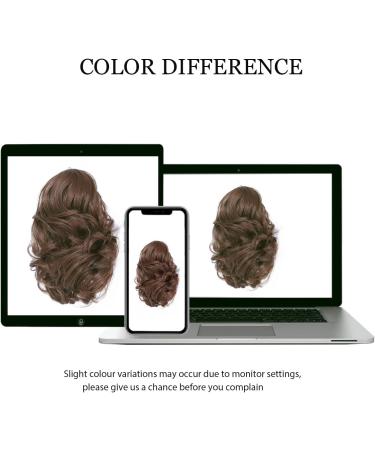BUYOGET Ponytail Extension Long Curly Wavy Claw Jaw Clip in Synthetic Hairpiece Pony Tail Tale 8 Inches Light Brown 8 inch Light Brown - Buy Online on GoSupps.com
