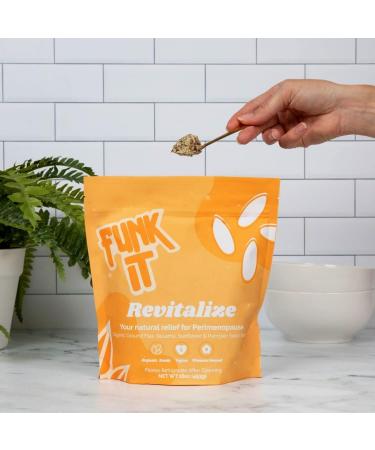 Funk It Wellness Revitalize Seed Blend | Natural Perimenopause Relief | Support for Irregular Cycles & Symptoms | 100% Plant-Based - Buy Online on GoSupps.com
