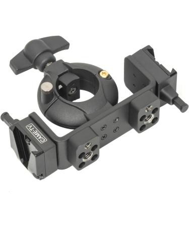 Adjustable Pin Lock Swing Clamp for 22-36mm Tubing With Center Saddle and 2 V-Mounts - Buy Online on GoSupps.com