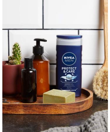 Beiersdorf Nivea Men Protect & Care Caring Shower Gel 250ml - Buy Online on GoSupps.com