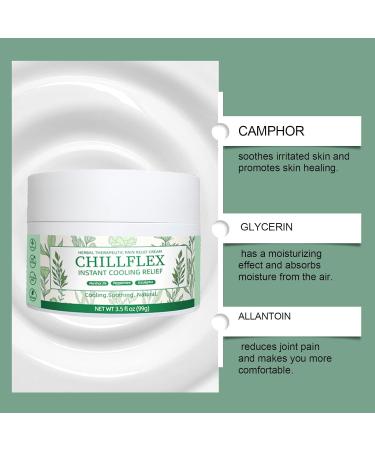 Cr me apaisante au menthol agit sur toutes les articulations du corps rafra chissante et apaisante pour les muscles la t te les lombaires le cou les mains et les pieds 2 Pi ces. - Buy Online on GoSupps.com