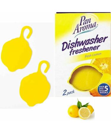 Pan Aroma Dishwasher Freshener Lemon 2 Pk - Buy Online on GoSupps.com