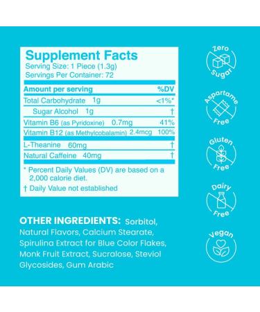 Neuro Mood & Energy Duo Calm & Clarity Mints (Honey Lemon 72 ct) + Energy & Focus Mints (Peppermint 72 ct) GABA L-Theanine Caffeine Vitamins for Stress Relief & Mental Focus - Buy Online on GoSupps.com