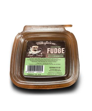 Milkylicious Old Fashioned Handmade Smooth Creamy Fudge - AlmondChai (1/4 Pound) | Kettle Cooked & Individually Wrapped in USA in Small Batches for a Rich Delicious Taste