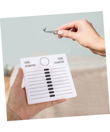minkissy 1pc Eyelash Spacer Eyelash Plate Eyelash Gasket Eyelash Supplies Glass Stand Eye Lash Eyelash Grafting Accessory Eyelash Board Lash Grafting Gasket Epoxy Accessories Extend Tray - Buy Online on GoSupps.com