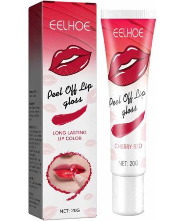  JPSDOWS Peel-Off Lip Tint | Moisturize Peel-Off Lip Glaze Matte Lip Gloss | Long-lasting lip gloss for women and girls. Peel off the colorful sexy matte colors. - Buy Online on GoSupps.com