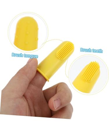 Gleavi 4-Piece Silicone Toothbrush Set for Kids | Cuddly Toy & Manual Teeth Cleaning for Toddlers & Infants - Buy Online on GoSupps.com