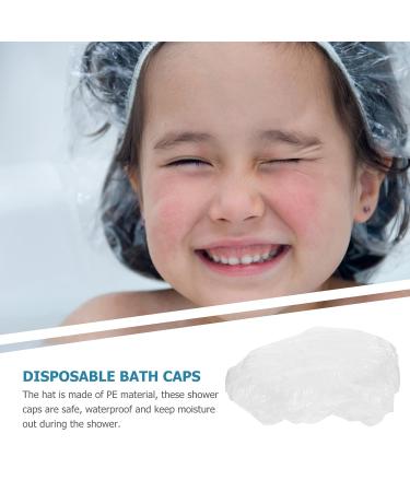 KALLORY 1000 pcs Disposable Shower Caps for Women - Multi-Thickening Bath Cap - Buy Online on GoSupps.com