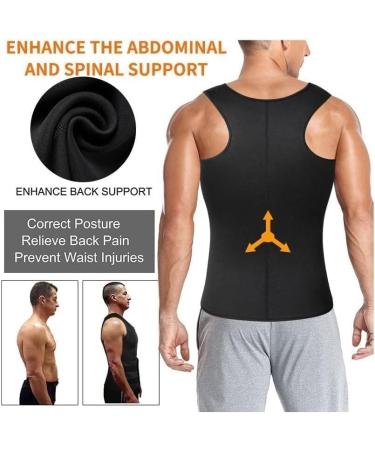 Adjustable Clavicle Posture Corrector - X-Large Black Upper Back Brace & Lumbar Support for Men & Women - Buy Online on GoSupps.com