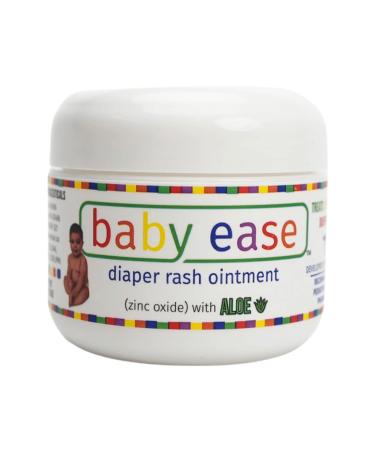 BabyEase - Diaper Rash Cream with Zinc Oxide and Aloe Vera - Recommended by Pediatricians and Pharmacists. Relief & Prevention  Hypoallergenic  Phthalate- & Paraben-Free Paste