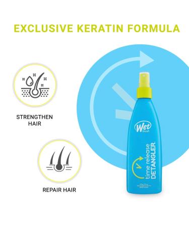 Wet Brush Time Release Detangler Adult Formula 10 Fl.Oz - Smooth & Detangle Hair with Ease - Buy Online on GoSupps.com