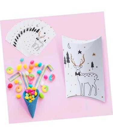 Abaodam 20 Pcs Candy Xmas Party Bags Christmas Baking Carton Modeling Box - Buy Online on GoSupps.com