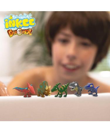 Inkee Surprise Dino Bath Balls - Egg-Shaped 100g Bombs with Dinosaurs & Apple Ice Tea Aroma for Kids - Buy Online on GoSupps.com