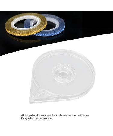 Nail Striping Roller Box - 10PCs Nail Art Striping Case for Easy Cutting | Professional & Home Use - Buy Online on GoSupps.com